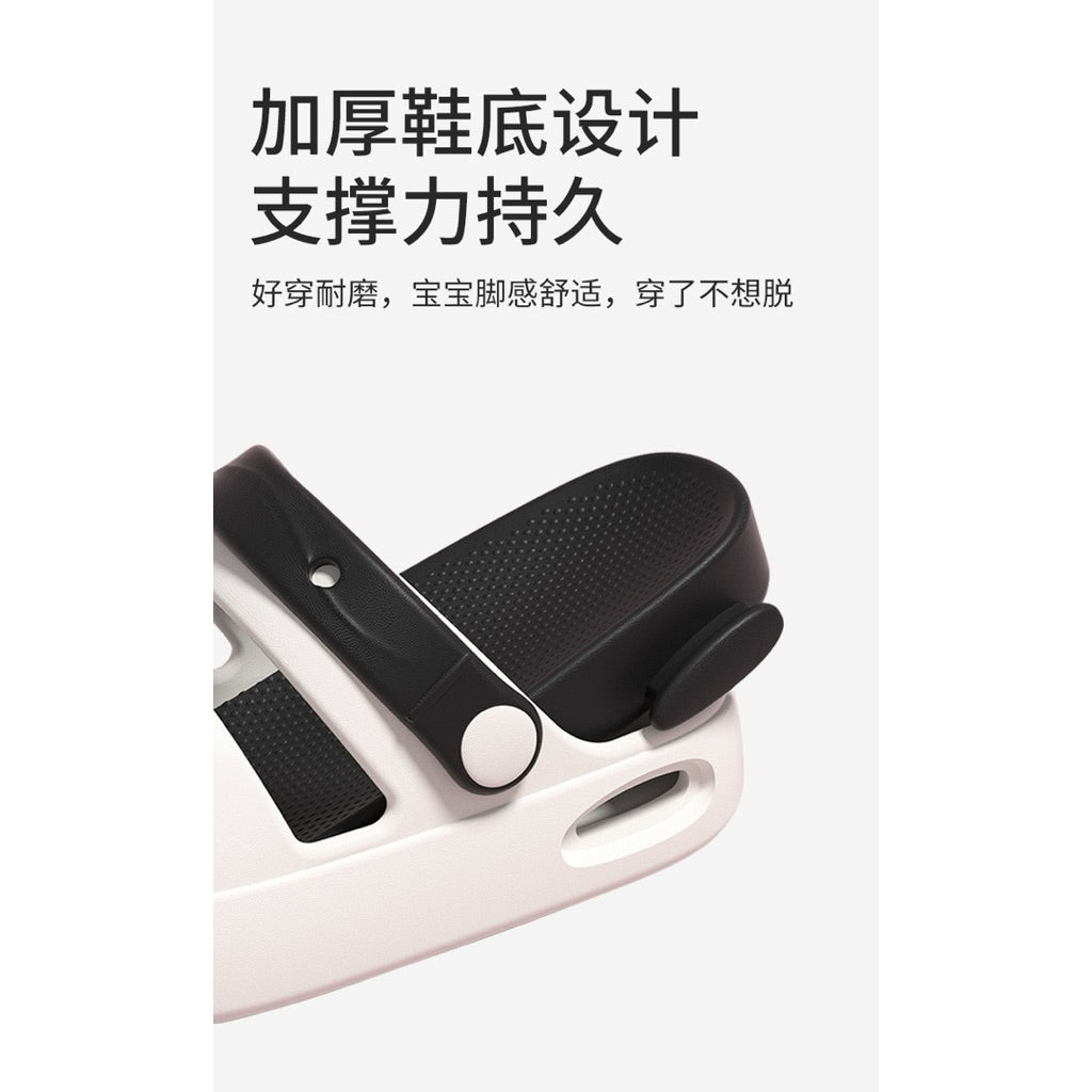 台灣現貨卡皮巴拉涼拖鞋可拆洗室內外拖??兒童卡通拖鞋